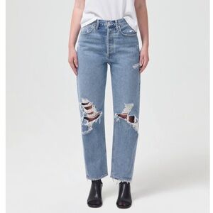 AGOLDE 90'S MID RISE STRAIGHT